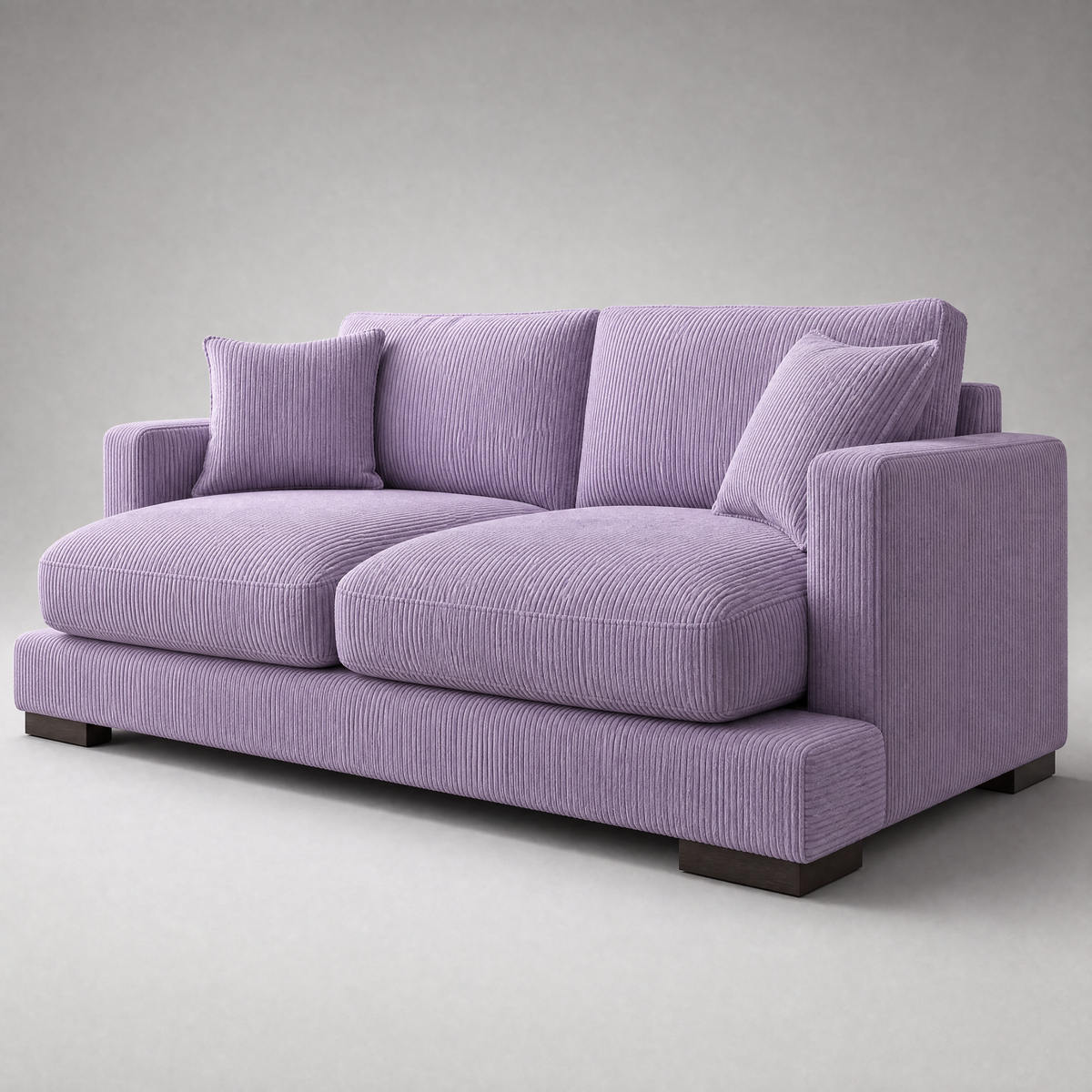 Cloud 2 Seater Lilac Corduroy