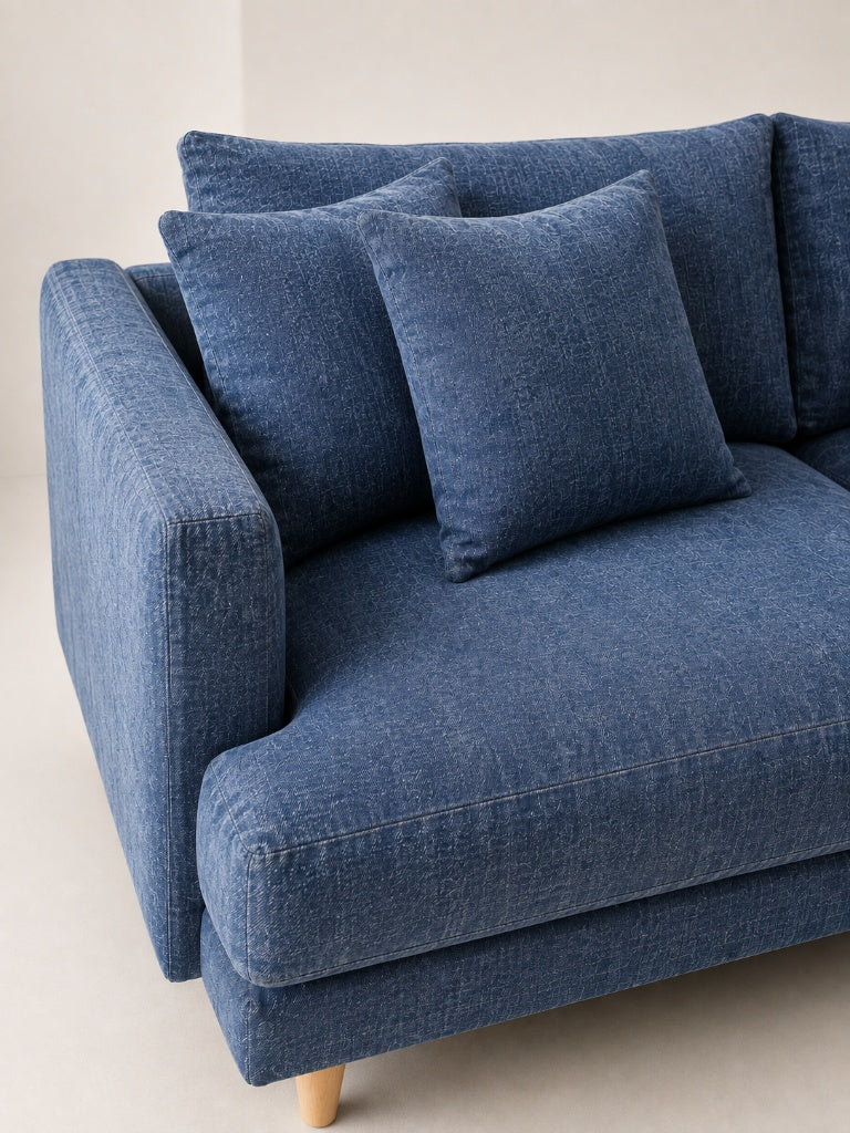 Meadow Chaise Lounge - Denim