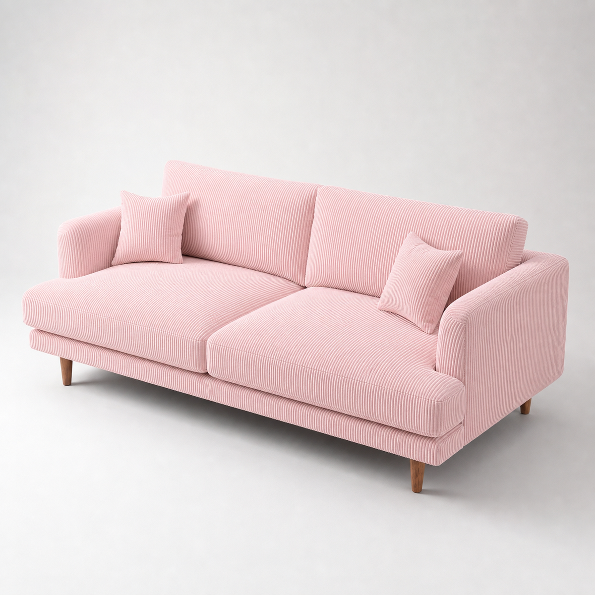 Meadow Sofa - Baby Pink Corduroy