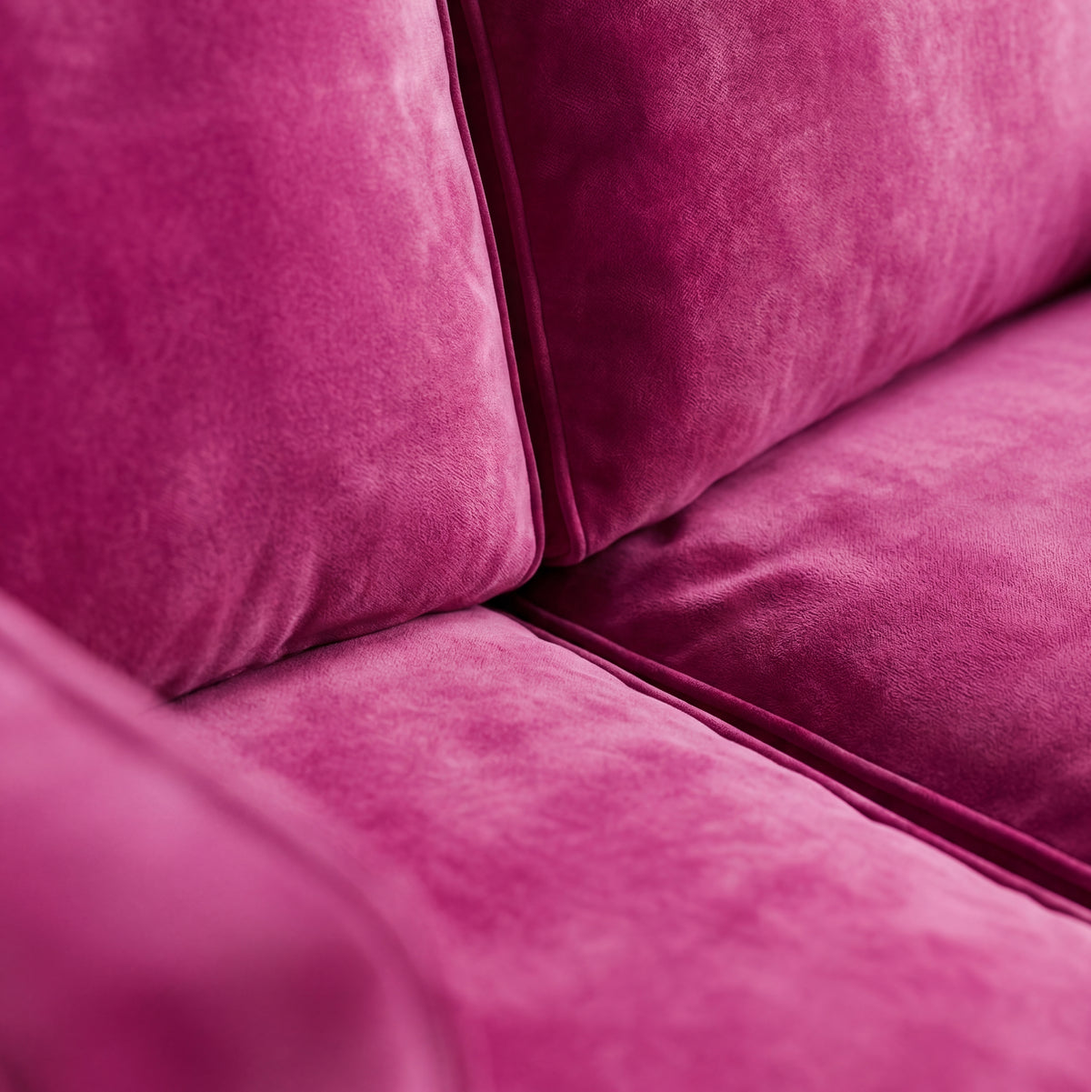 Monroe 2 Seater Sofa Barbie Pink - View 6 | Vibe Sofas