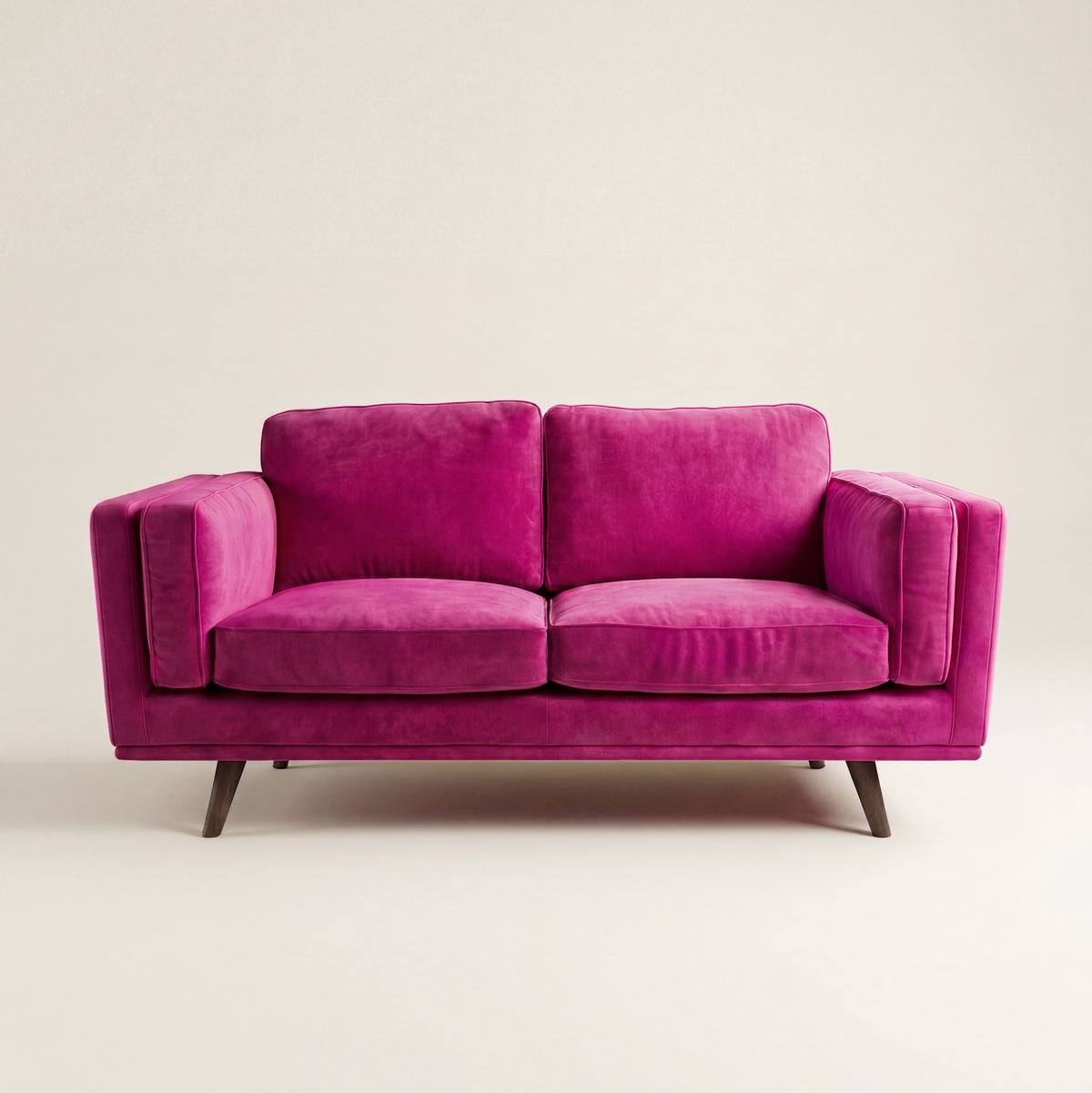 Monroe 2 Seater Sofa Barbie Pink