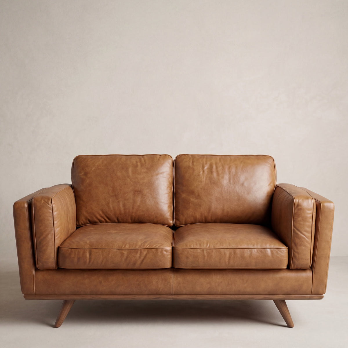 Monroe Leather 2 Seater Sofa - Fabric Detail | Vibe Sofas