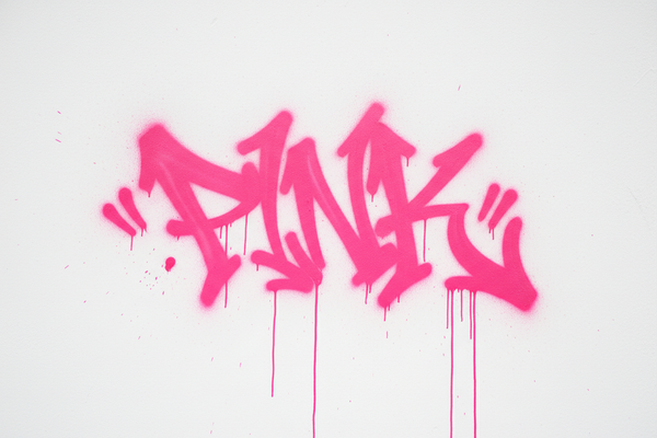 No get the pink graffiti back