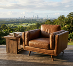 Monroe Leather Armchair