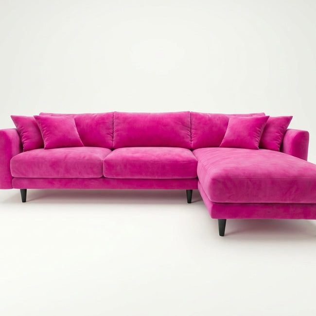 Meadow Chaise Lounge - Barbie Pink Hover Image