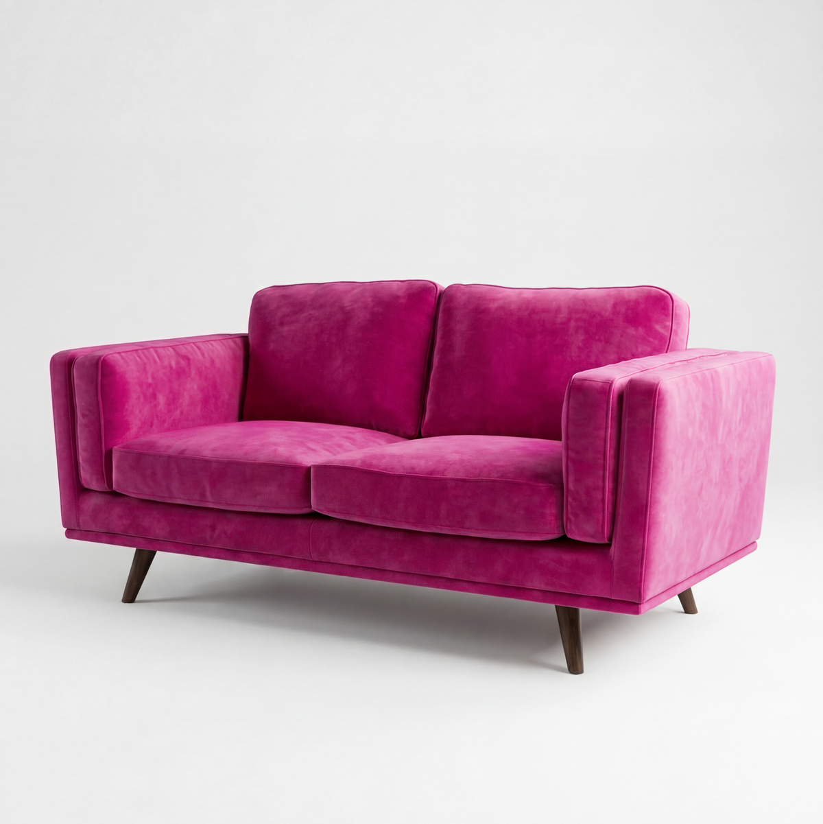Monroe 2 Seater Sofa Barbie Pink - View 11 | Vibe Sofas