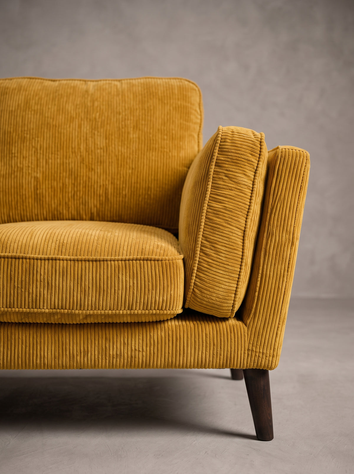 Monroe Sofa - Mustard Corduroy