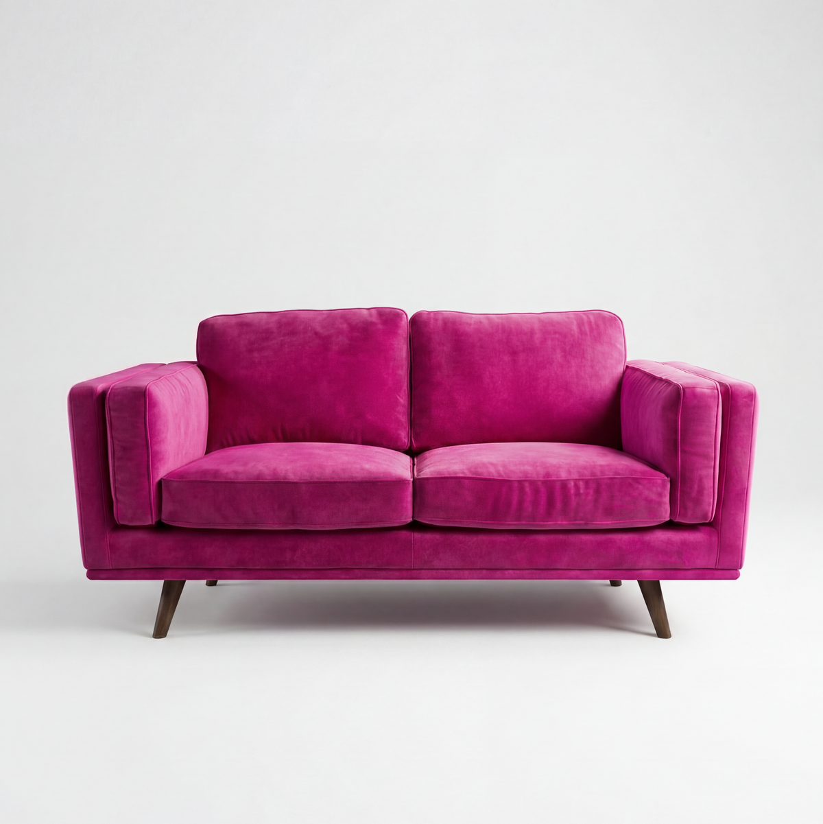 Monroe 2 Seater Sofa Barbie Pink - View 12 | Vibe Sofas