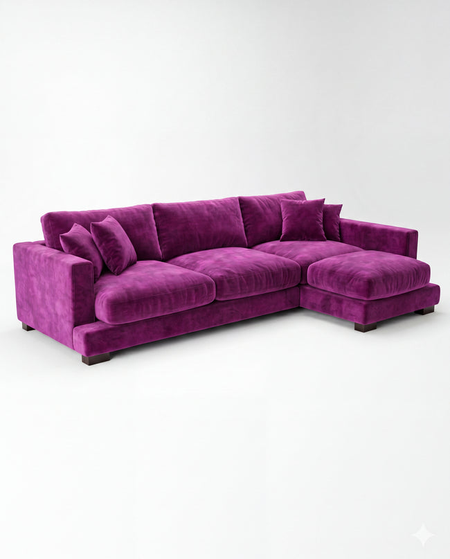 Purble Haze Cloud Chaise Lounge Main Image