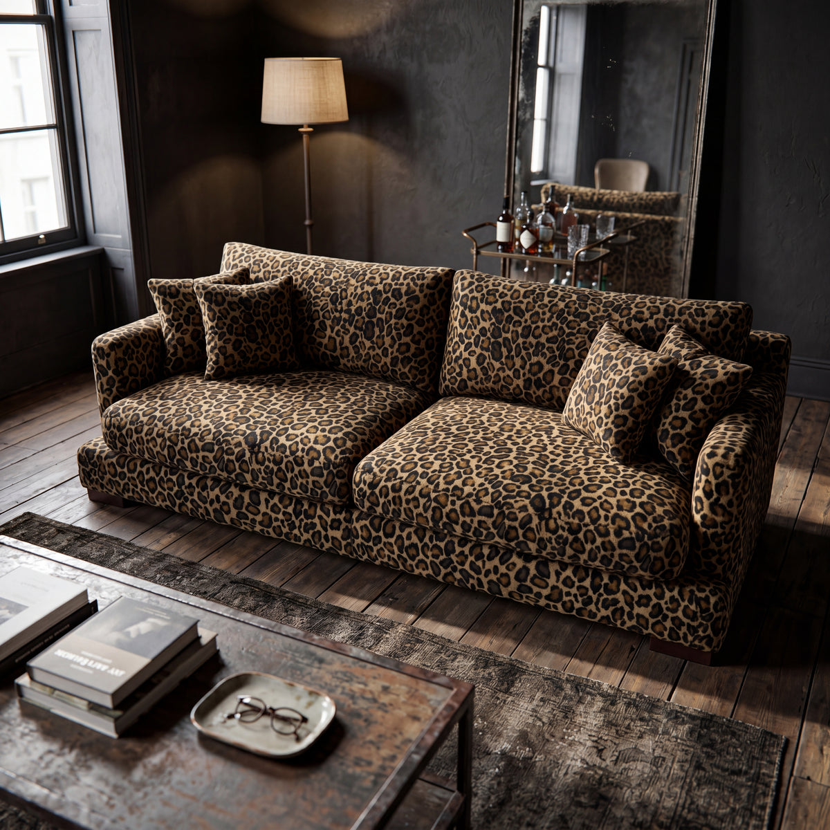 Cloud 3 Seater Leopard Print - Product Image 10