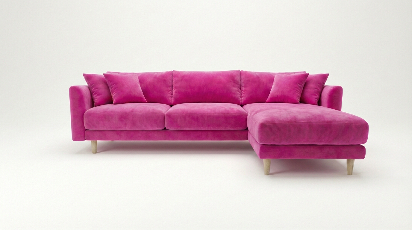 Meadow Chaise Lounge - Barbie Pink