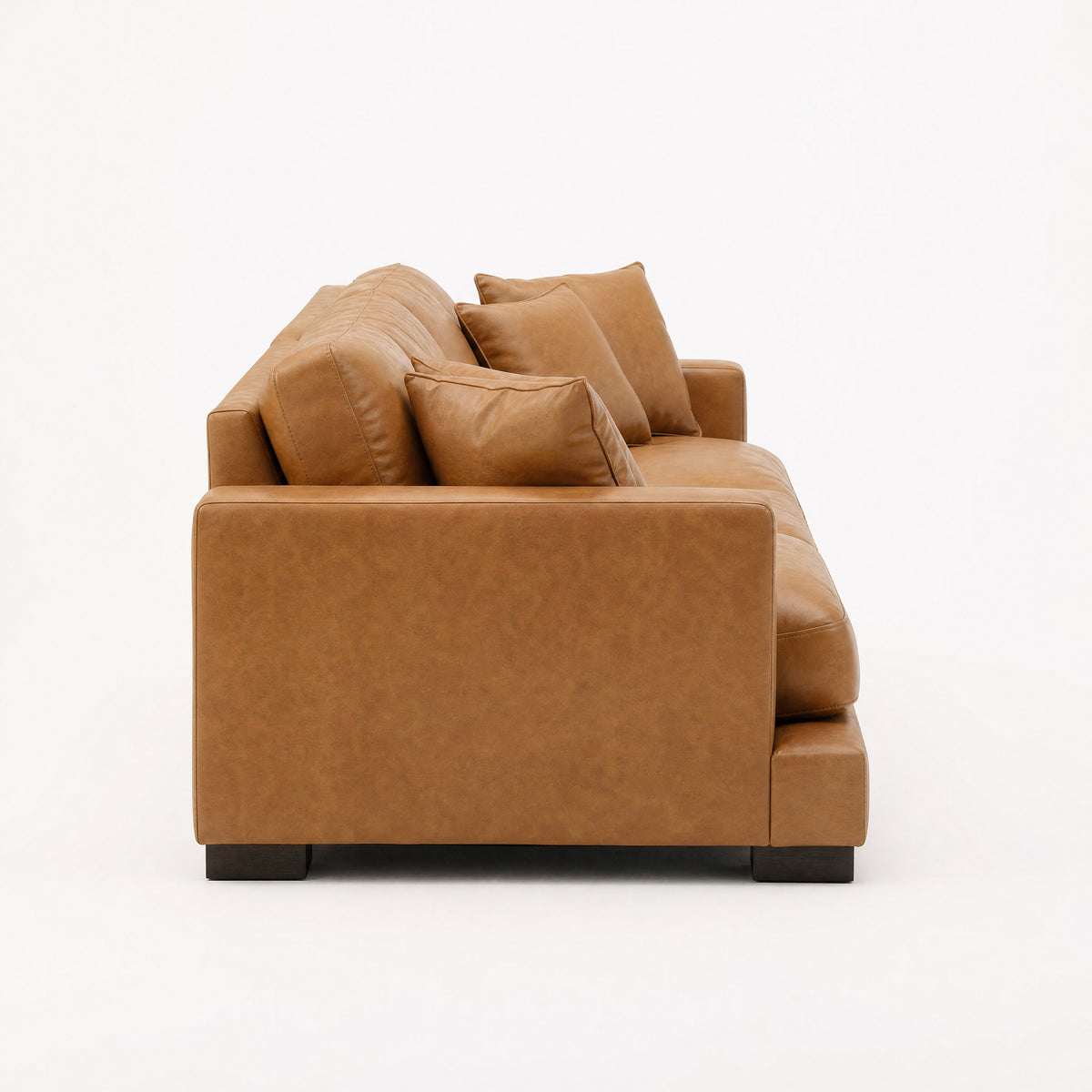 Cloud Sofa Tan Leather