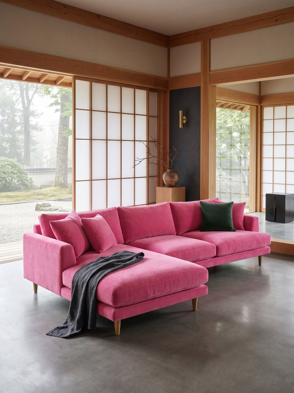 Meadow Chaise Lounge - Barbie Pink — Lifestyle
