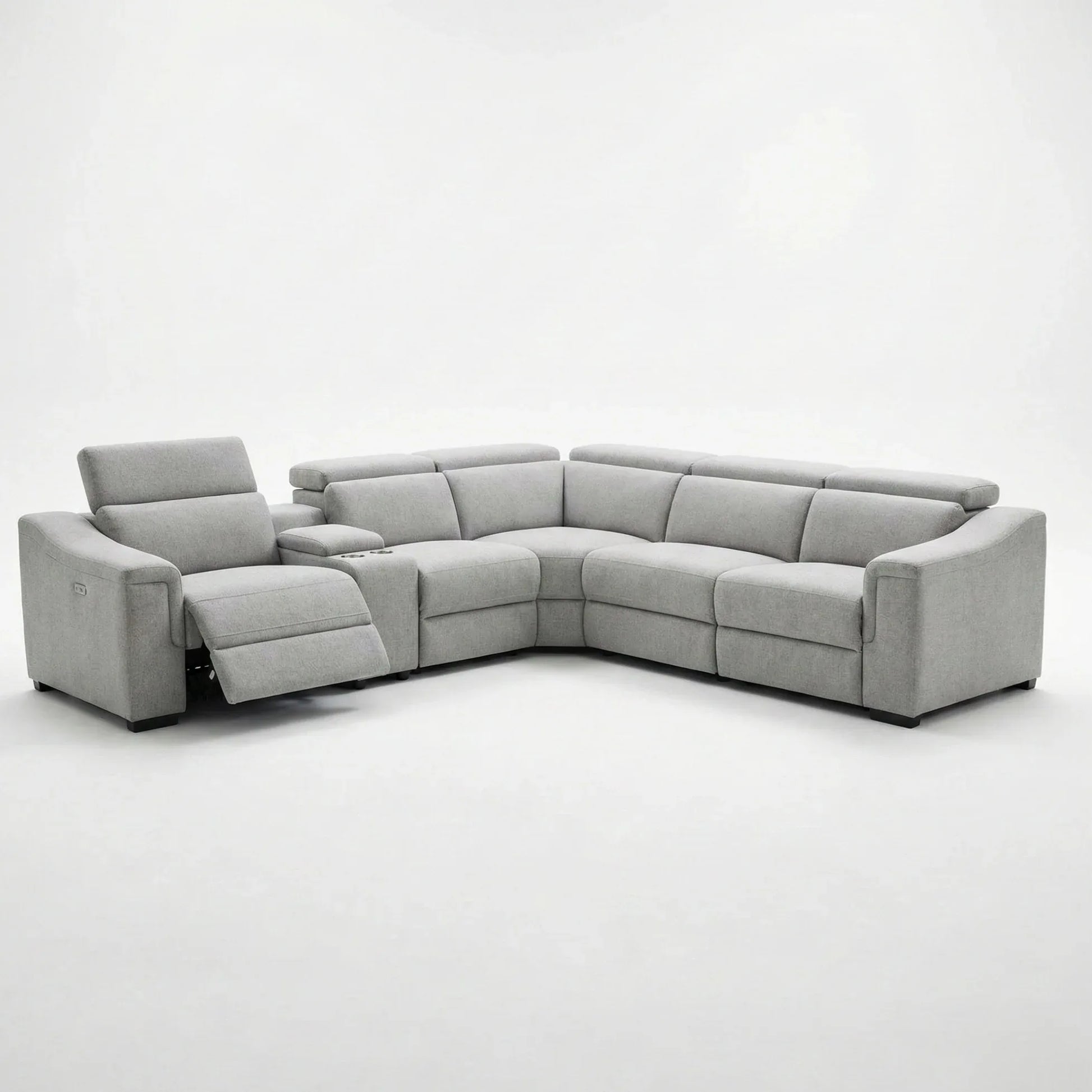 Lena Electric Recliner Corner Lounge - Vibe Sofas