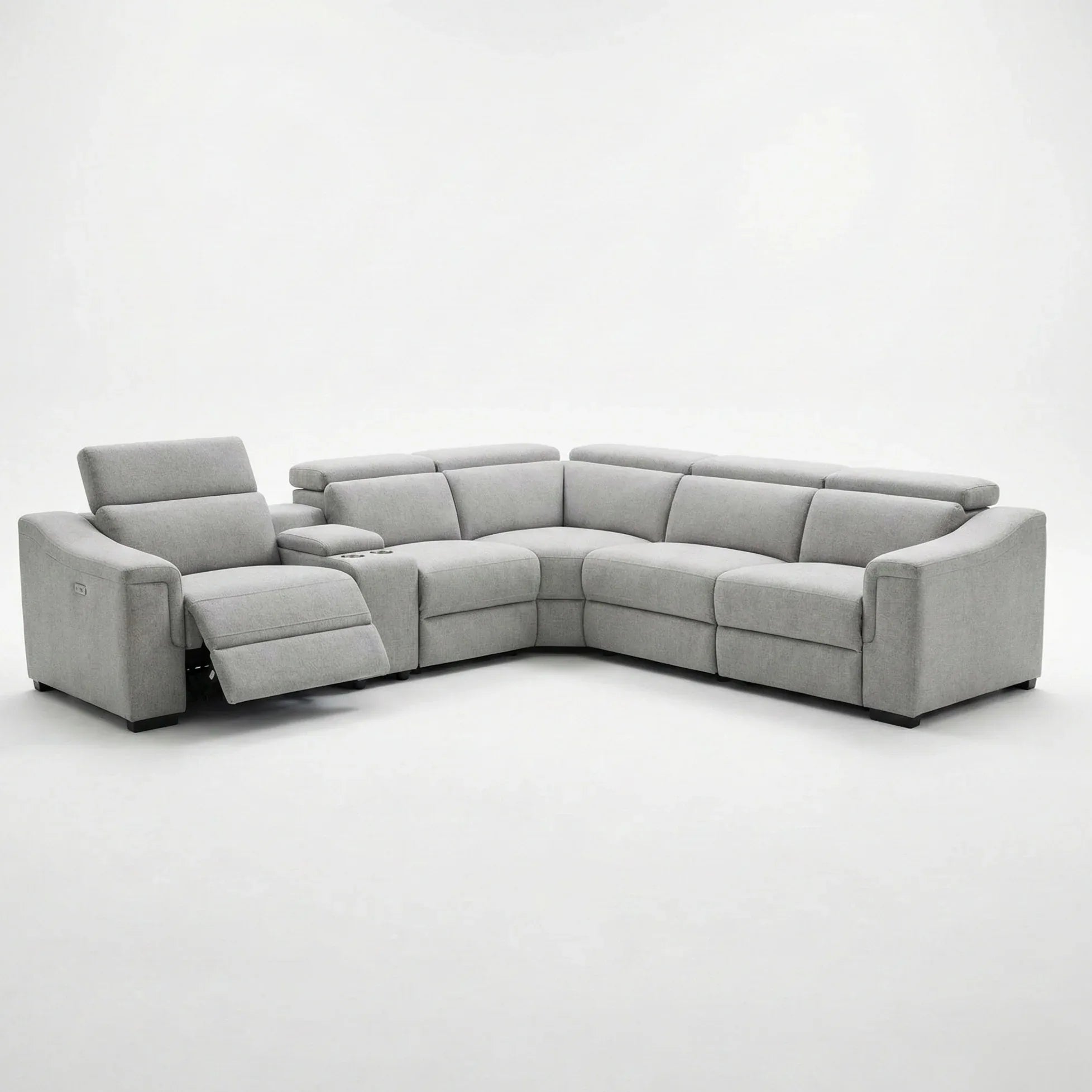Lena Electric Recliner Corner Lounge - Vibe Sofas