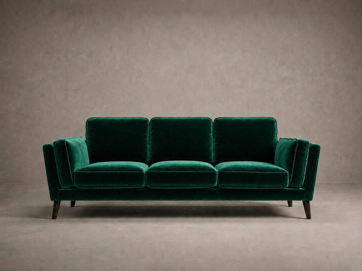 Monroe Sofa - Green Velvet