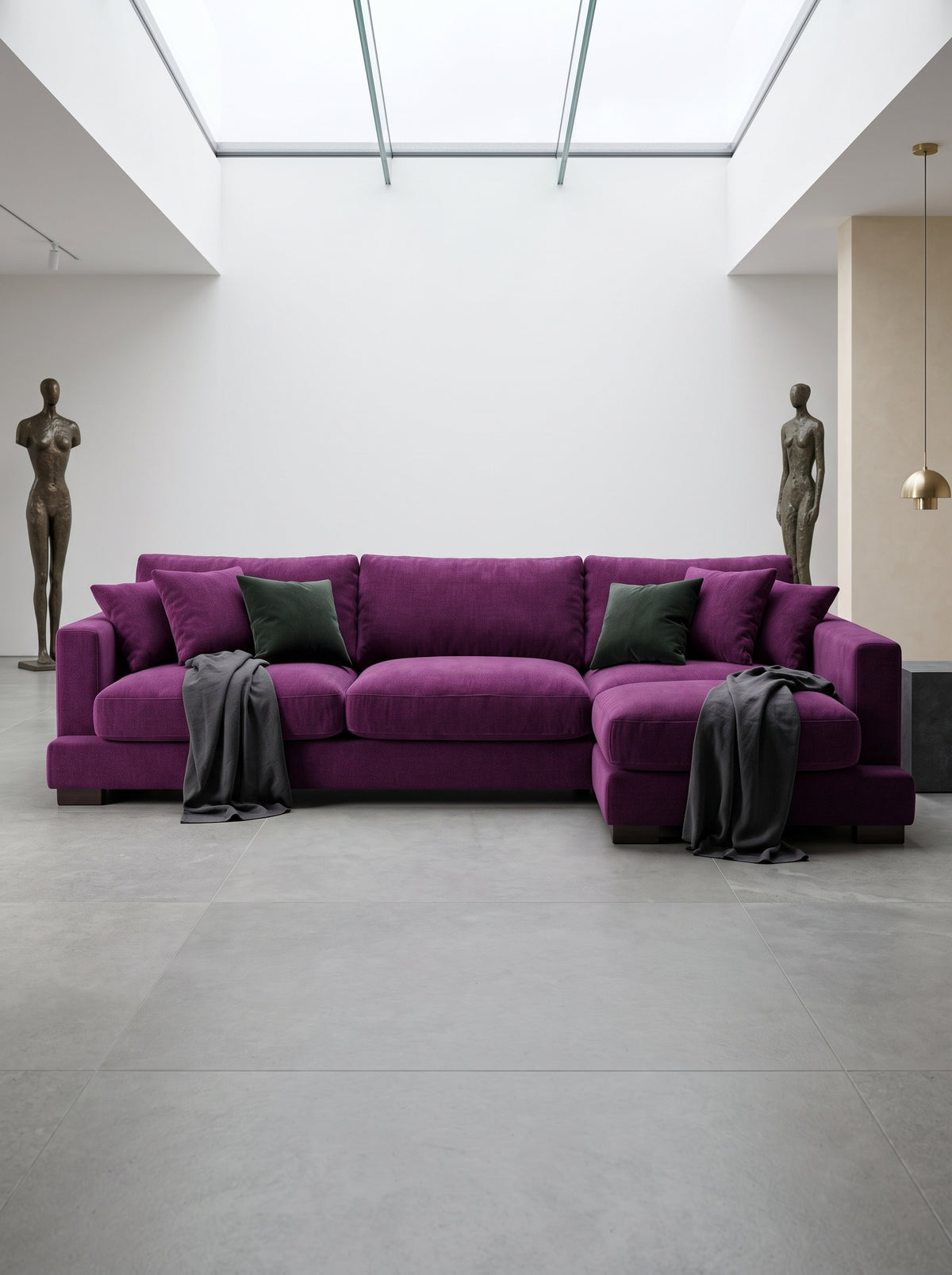 Purple Haze Cloud Chaise Lounge