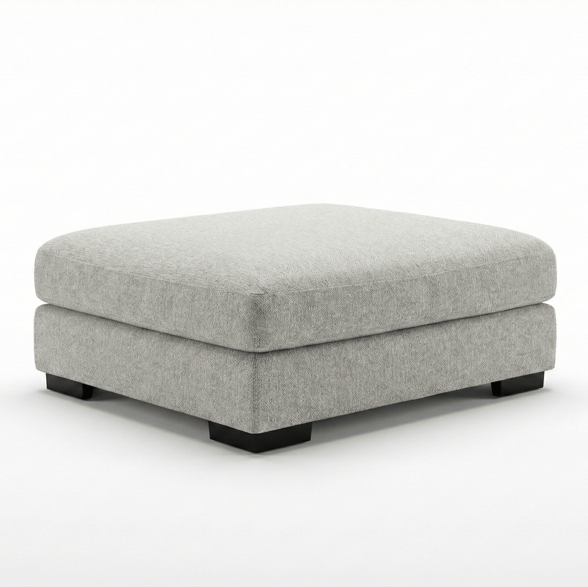 Fabric Cloud Ottoman