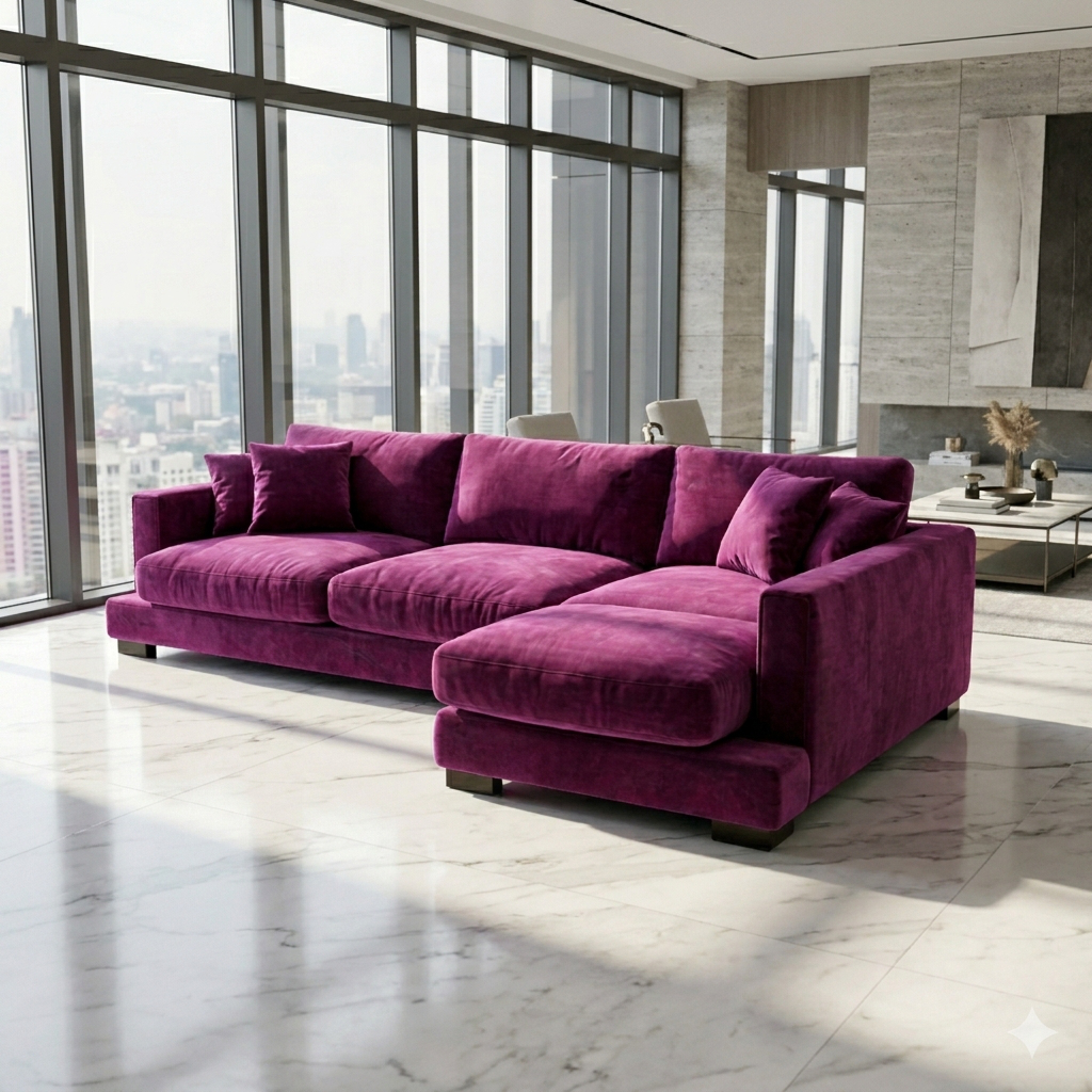 Purble Haze Cloud Chaise Lounge