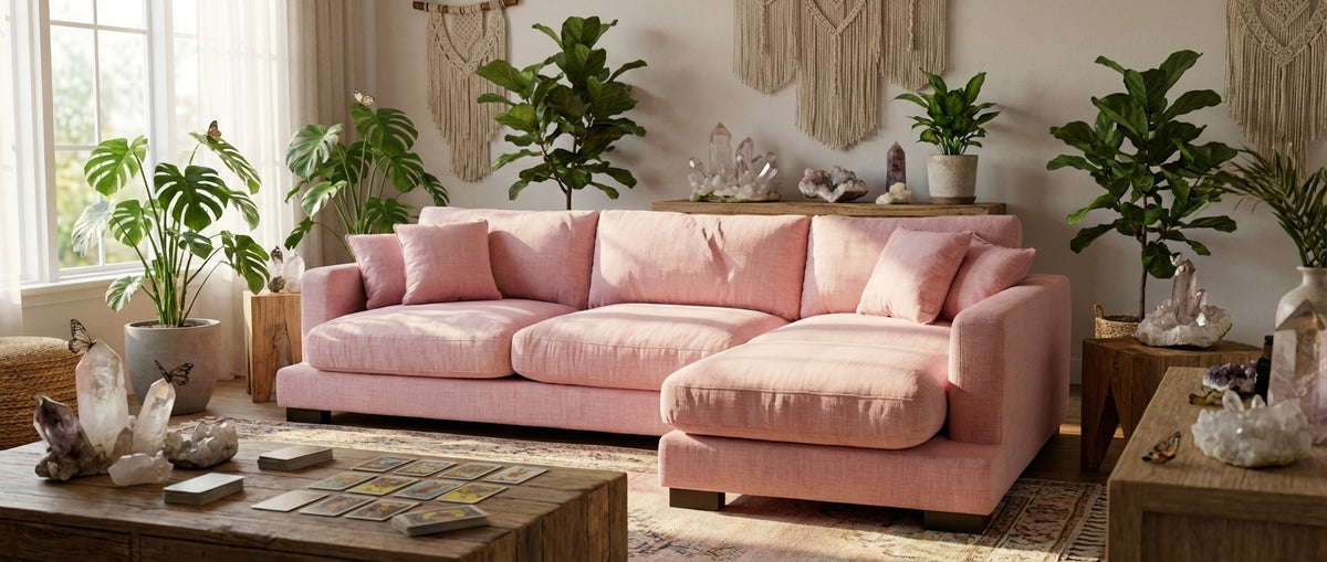 Baby Pink Cloud Chaise Lounge
