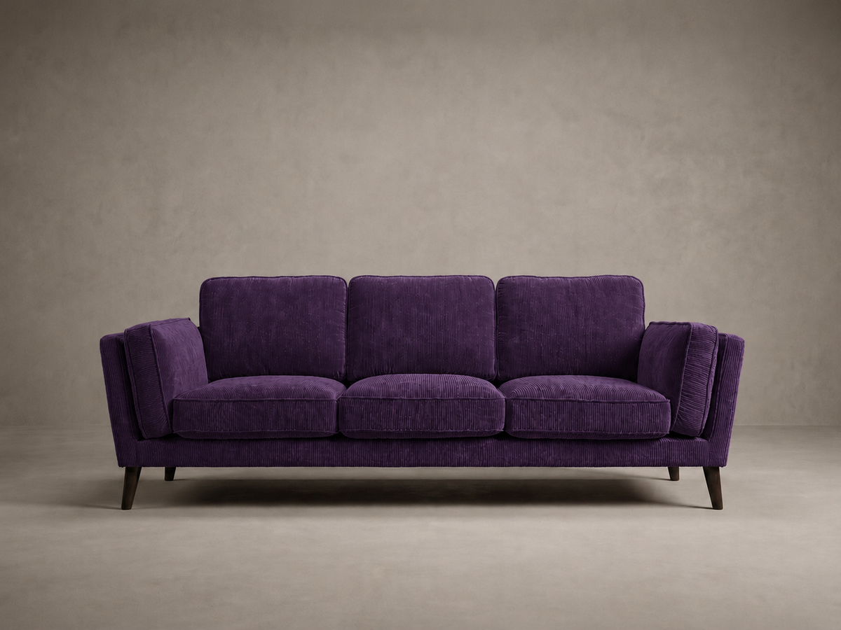 Monroe Sofa - Purple Corduroy
