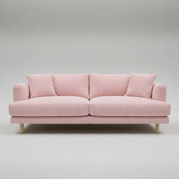 Meadow Sofa - Baby Pink Corduroy