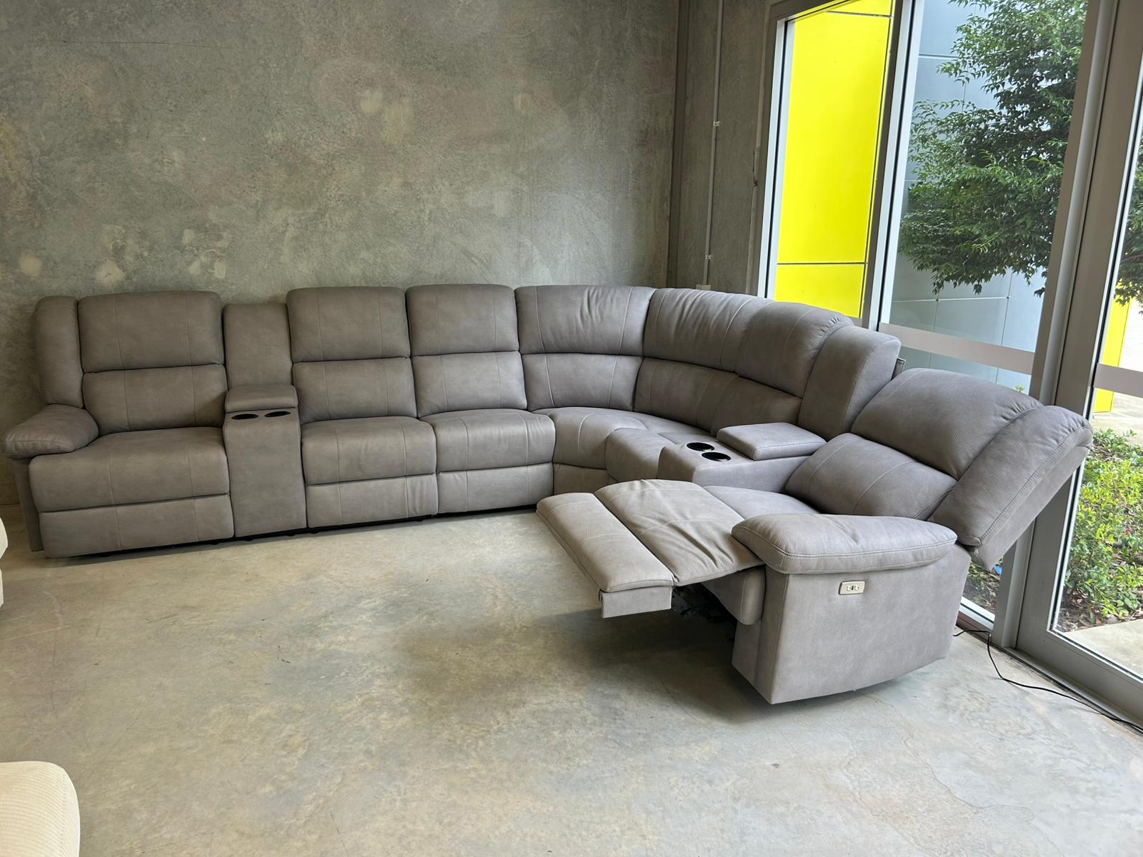 Peru Electric Recliner Corner Lounge