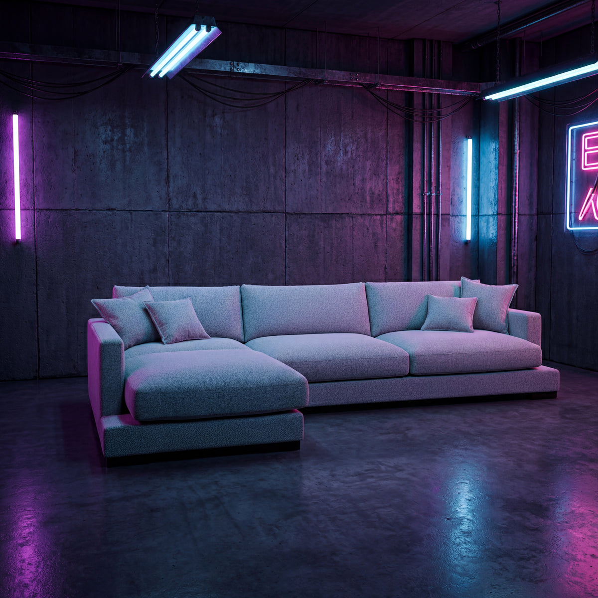 Cloud Chaise Lounge — Lifestyle