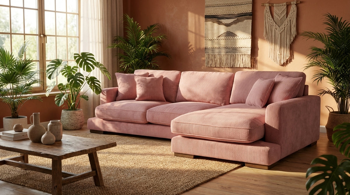 Baby Pink Cloud Chaise Lounge