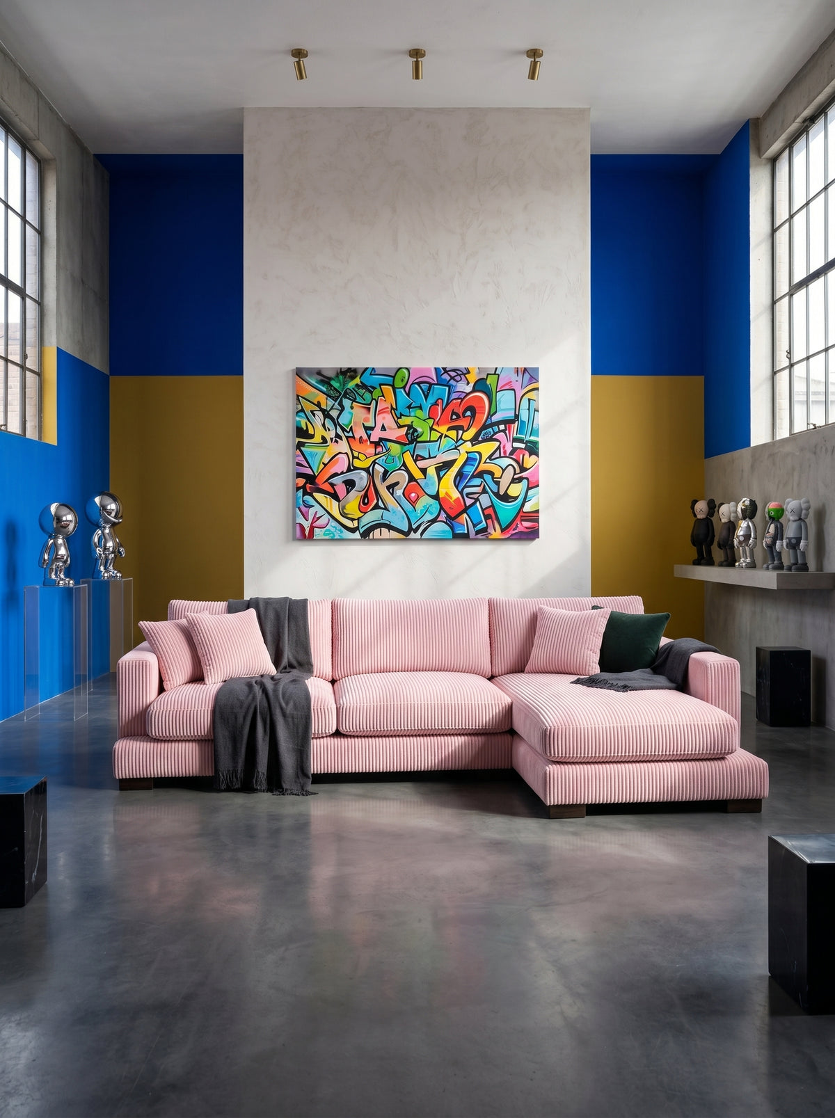 Baby Pink Cloud Chaise Lounge