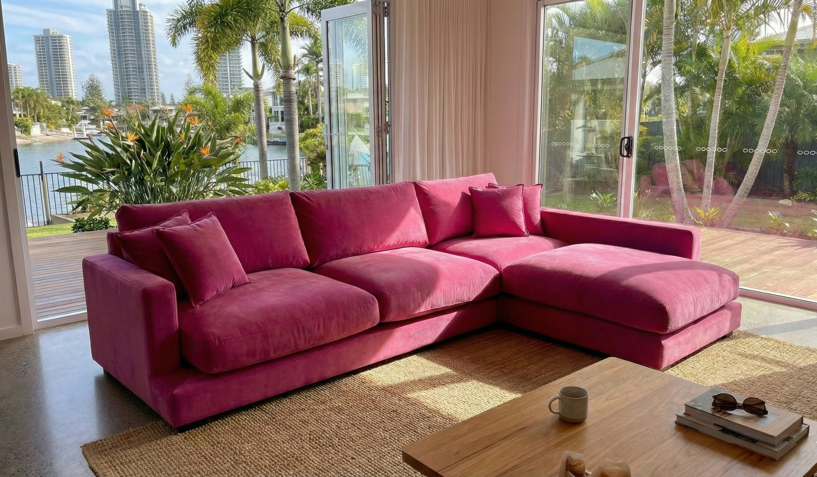 Barbie Pink Cloud Chaise Lounge