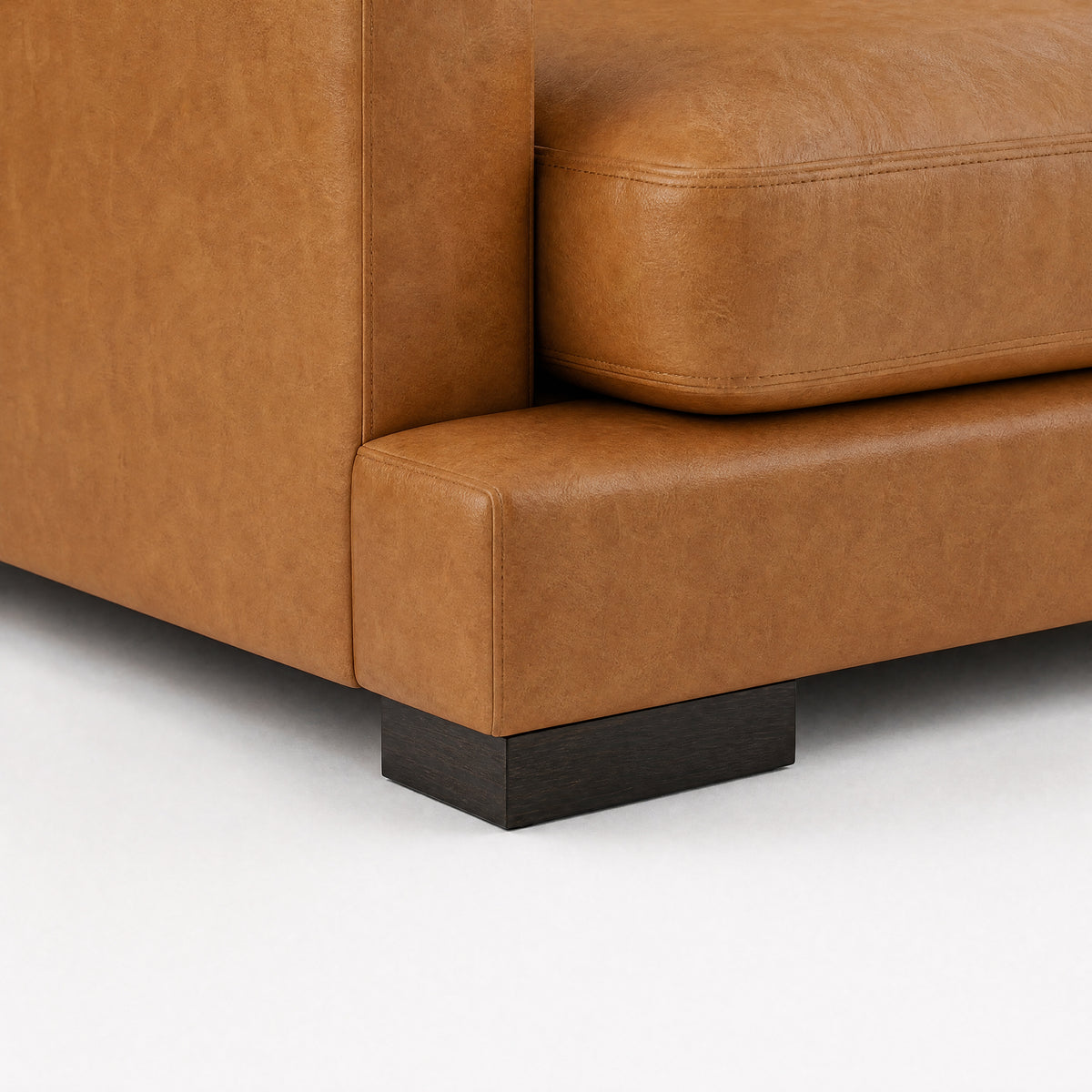 Cloud Sofa Tan Leather