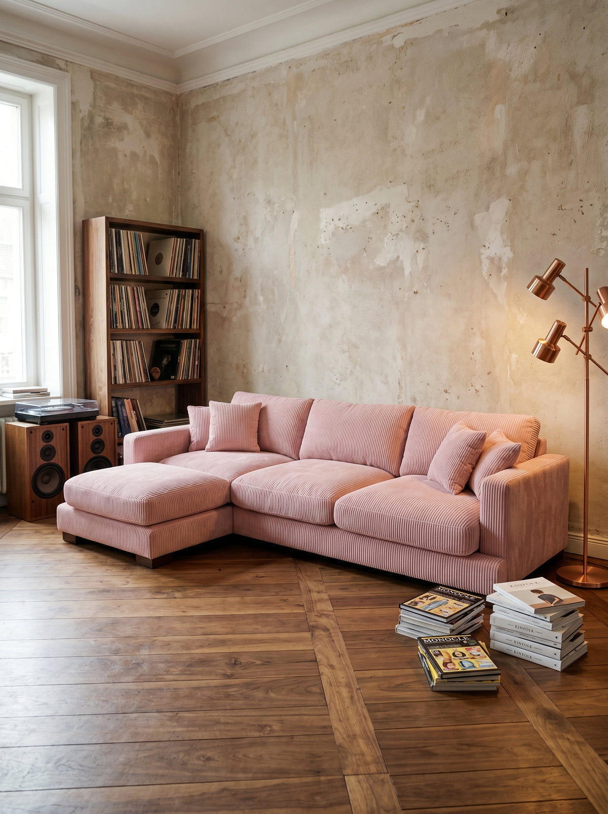 Baby Pink Cloud Chaise Lounge