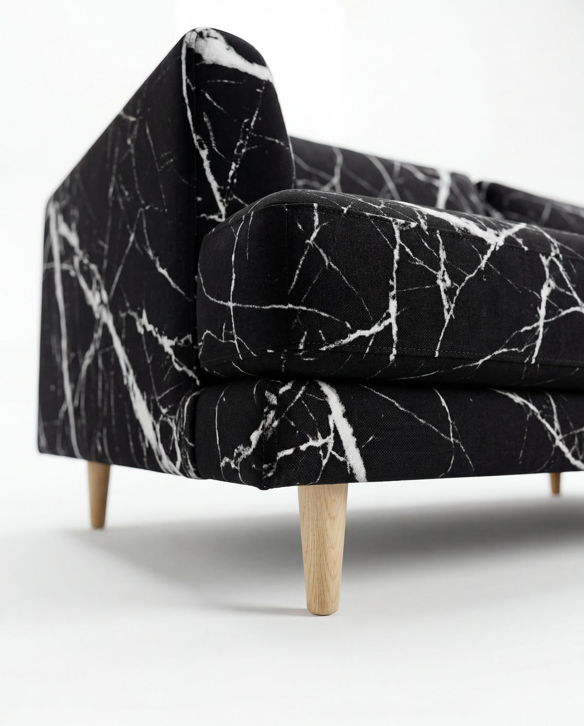 Lightening Black Marble