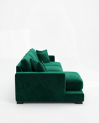 City Chaise Lounge Royal Green