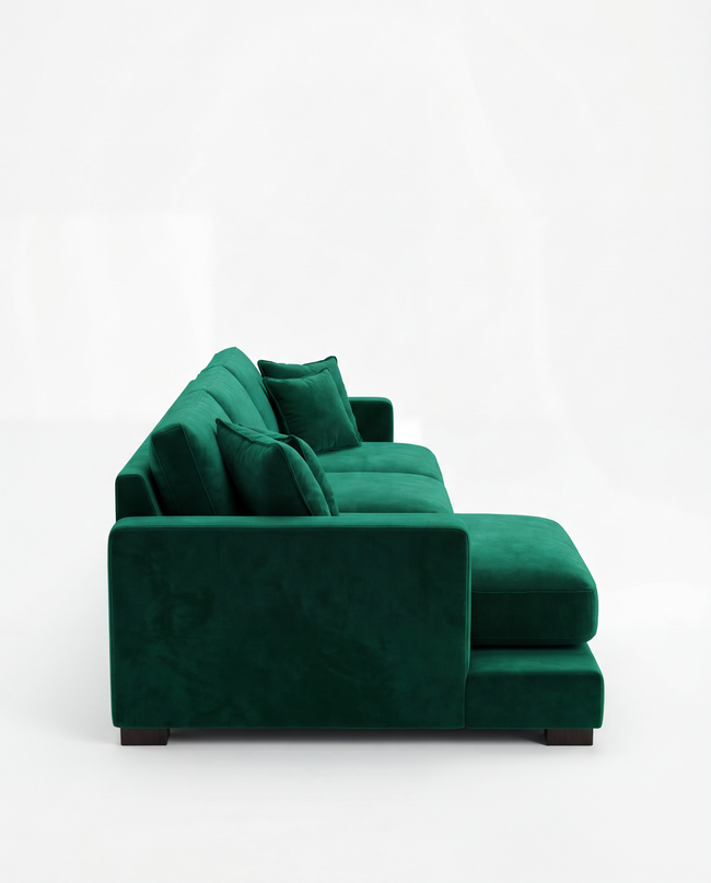 City Chaise Lounge Royal Green Main Image