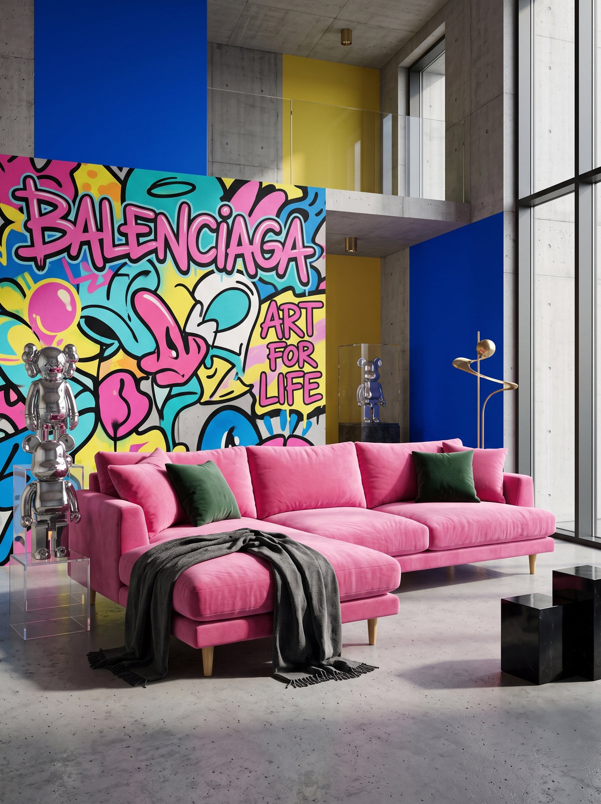 Meadow Chaise Lounge - Barbie Pink