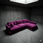 Purble Haze Cloud Chaise Lounge