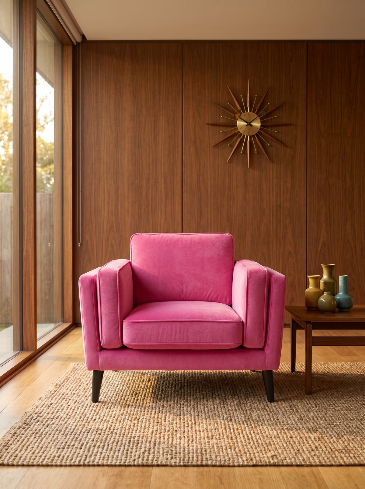 Monroe Barbie Pink Armchair