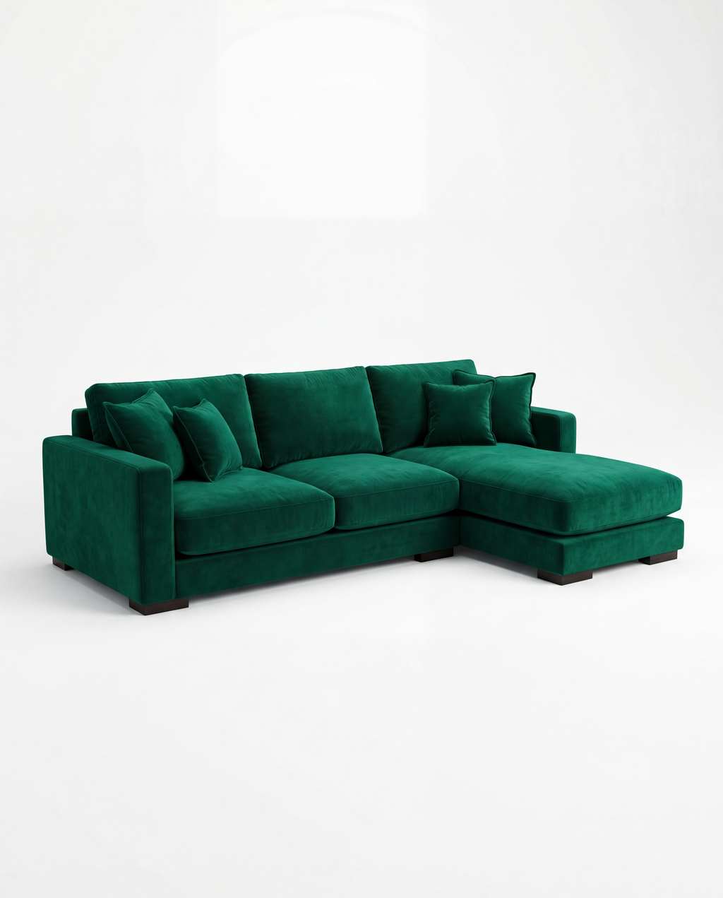City Chaise Lounge Royal Green