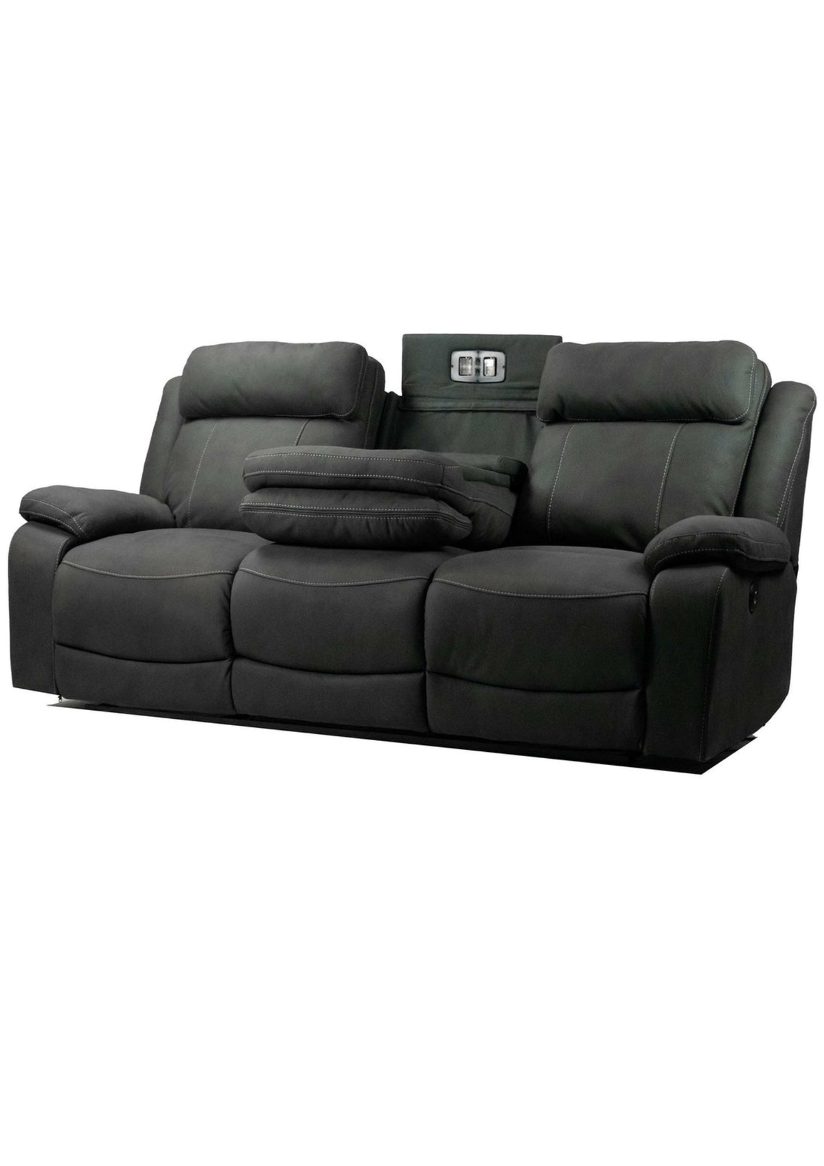 Elite 3 Seater Electric Recliner - Fabric Detail | Vibe Sofas