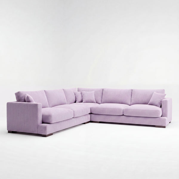 Cloud Corner Lounge Lilac Corduroy