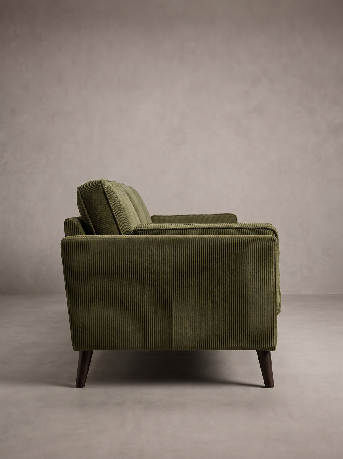 Monroe Sofa - Olive Green Corduroy