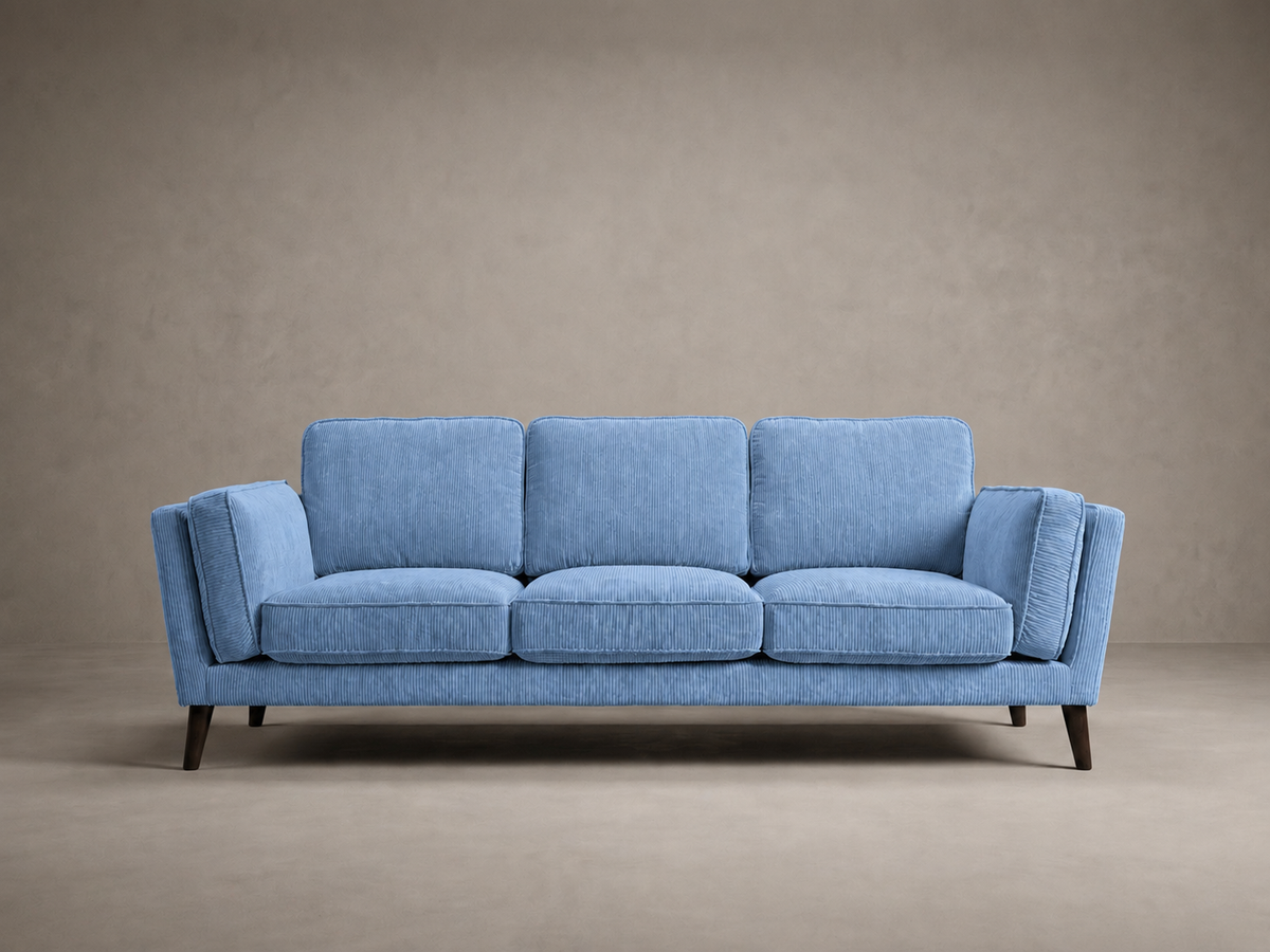 Monroe Sofa - Denim Blue Corduroy