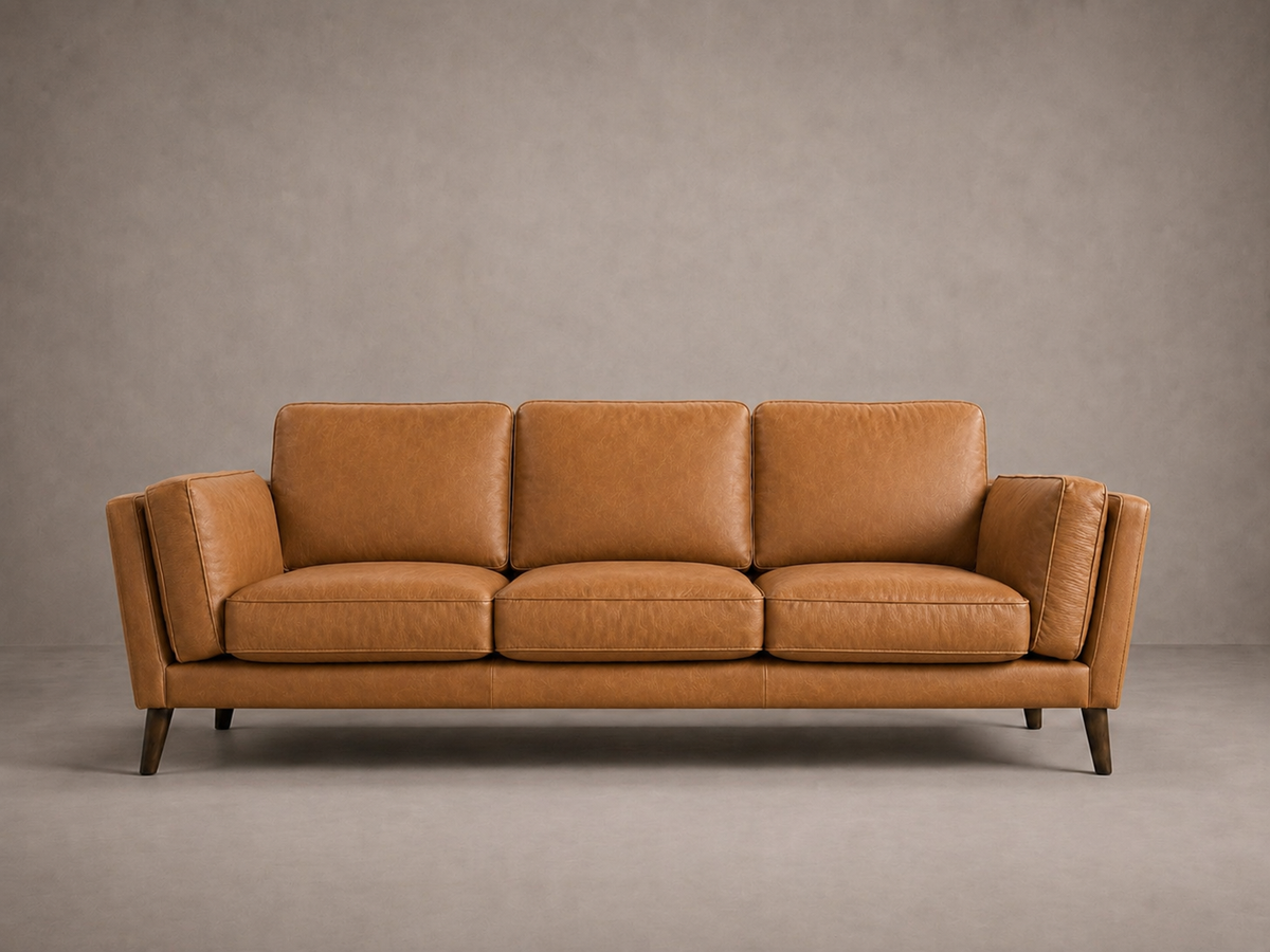 Monroe Sofa - Tan Leather