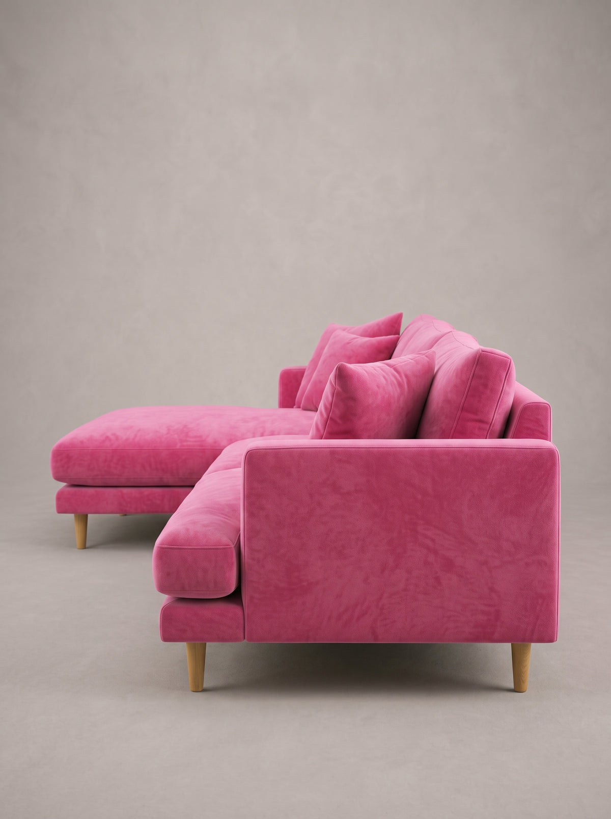 Meadow Chaise Lounge - Barbie Pink