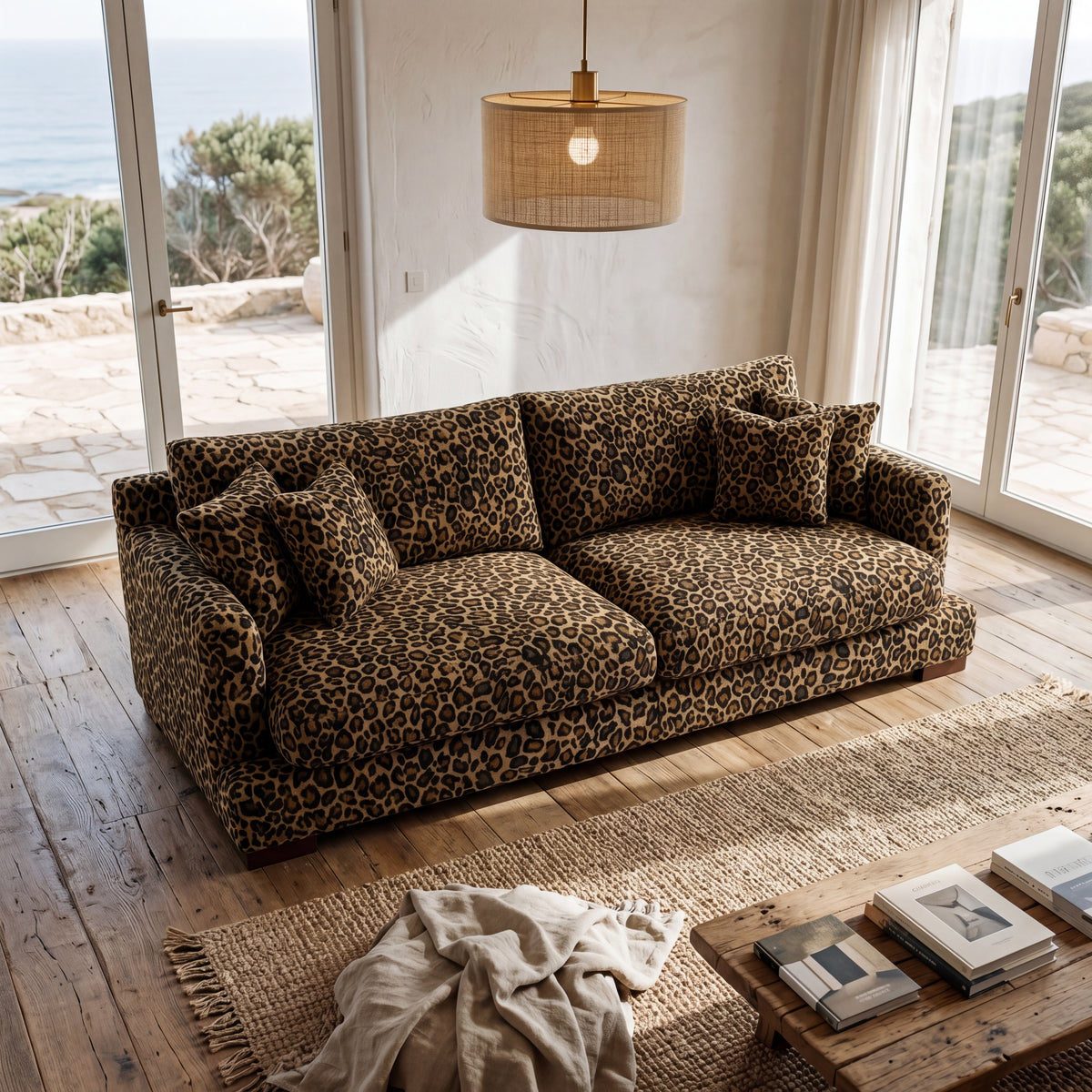 Cloud 3 Seater Leopard Print - Product Image 11