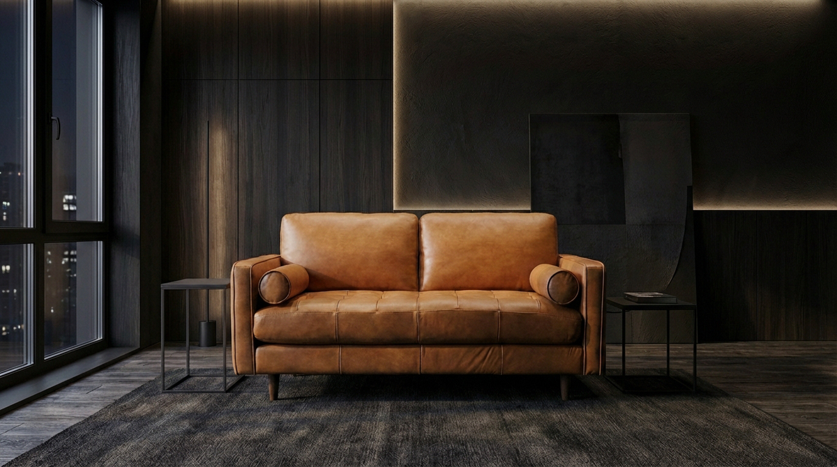 Rolo 2 Seater Sofa - View 27 | Vibe Sofas Australia