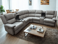 Peru Electric Recliner Corner Lounge