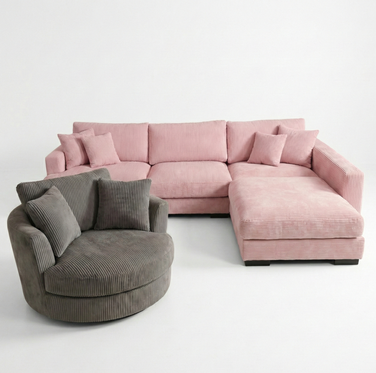 Baby Pink Cloud Chaise Lounge